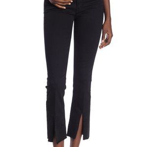 MOTHER The Insider Slit Ankle Fray Jeans